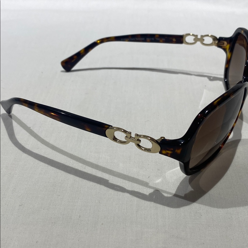 Coach Tortoise Shell Sunglasses - Picture 4 of 10